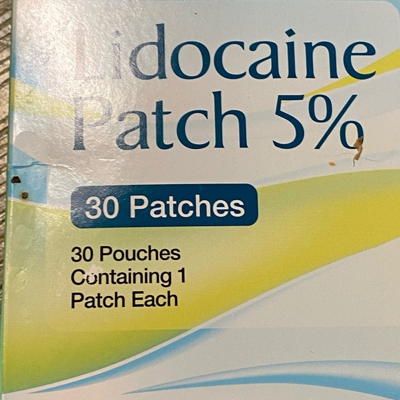 lidocaine Other Box Lidoderm 5 Lidocaine Large Area 6 X 45 Pain